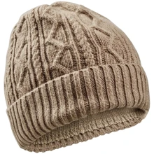 Женская шапка Camel Active Knitt Beanie бежевая (306340-2M34-19): Производитель Camel Active