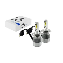 LED лампа SuperLED C6 H4 12-24V COB (2шт): Головной свет Противотуманная, Дальний свет, Ближний свет