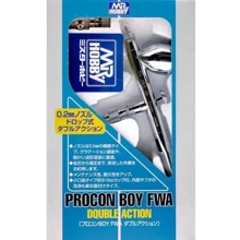 Аерограф GUNZE SANGYO професійний "Mr. Procon Boy FWA" подвійної дії, 0,2 мм: Виробник GUNZE SANGYO