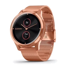 Смарт-часы Garmin Vivomove Luxe 18K Rose Gold PVD Stainless Steel Case with Rose Gold Milanese Band (010-02241-24): Производитель Garmin