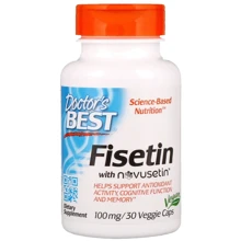 Doctor's Best, Fisetin with Novusetin, 100 mg, 30 Veggie Caps (DRB00227): Форма выпуска Капсулы