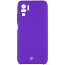 Аксессуар для смартфона Mobile Case Silicone Cover Shield Camera Violet for Xiaomi Redmi Note 10 / Note 10s: Совместимость Xiaomi Redmi Note 10 / Note 10s