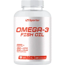 Sporter Omega-3 1000 mg 30% 180 caps / 90 servings: Пол Унисекс