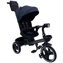 Трехколесный велосипед Turbo Trike темно-синий (MT 1002-9): Тип 3х колесный велосипед