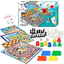 Игра 10 Поединков 4FUN Game Club игровые поля, фишки, карты, шахматы, шашки, кубик, (23833): Производитель 4FUN Game Club