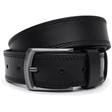 Мужской ремень Borsa Leather черный (V1115FX20-black): Пол Мужской