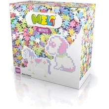 Конструктор MELI MINIS 1200 эл. пастельный (1.5х1.5см): Производитель MELI