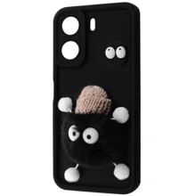 Чохол для телефона Mobile Case Pretty Things Black/Fluffy Black для Xiaomi Redmi 13C 4G / Poco C65: Сумісність Xiaomi Redmi 13C 4G / Poco C65