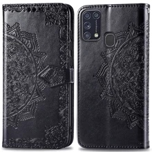 Аксессуар для смартфона Mobile Case Book Cover Art Leather Black for Samsung M315 Galaxy M31: Совместимость Samsung M315 Galaxy M31