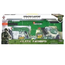 Ігровий набір Yue Qiang Військовий Elite Troops 9 елементів (M018A): Виробник YUE QIANG