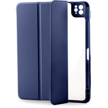 Аксессуар для iPad Cutana Smart Case with Pencil Holder Dark Blue for iPad Pro 13 2024 M4: Цвет синий