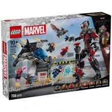 Конструктор LEGO Super Heroes Первый мститель: Противостояние Приключенческая битва 736 деталей (76314): Количество деталей, шт. 736