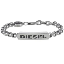 Мужской браслет Diesel серебристый (DX0993040): undefined undefined
