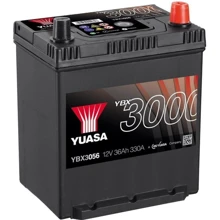 Автомобільний акумулятор Yuasa YBX3056: Ємність, Ач 36