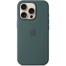 Чехол для iPhone Apple for iPhone 16 Pro Silicone Case with MagSafe Lake Green (MYYR3) : Цвет зеленый
