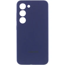 Аксессуар для смартфона Lakshmi Premium Silicone Case with Logo Full Camera Midnight Blue for Samsung S921 Galaxy S24: Совместимость Samsung S921 Galaxy S24