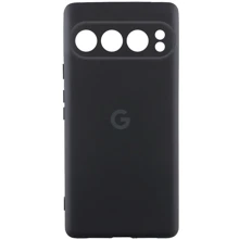 Чехол для телефонов Lakshmi Premium Silicone Case with Logo Full Camera Black for Google Pixel 9 Pro XL: Совместимость Google Pixel 9 Pro XL