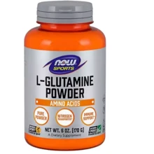 Аминокислота для спорта Now Foods L-Glutamine Powder, 170 g: Вкус Без вкуса
