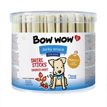Лакомство для собак Bow wow вяленые палочки Копченое мясо 12 см 55 шт. (BW008): Производитель Bow wow