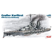 Немецкий линкор Grosser Kurfurst WWI German battleship (ICMS002): Производитель ICM