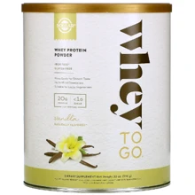 Solgar Whey Protein Powder Natural Vanilla Flavor Солгар Сывороточный протеин, ваниль 936 г (33 унции): Вид Сывороточные