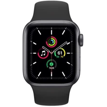 Apple Watch SE 44mm GPS Space Gray Aluminum Case with Black Sport Band (MYDT2) Approved Вітринний зразок: Виробник Apple