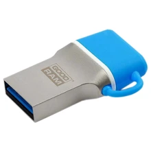 USB-флешка GOODRAM 64GB ODD3 USB 3.0/Type-C Blue (ODD3-0640B0R11): Стандарт USB USB 3.0 / USB Type-C