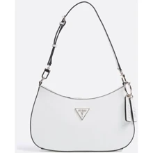 Женская сумка багет GUESS NOELLE TOP ZIP SHOULDER BAG белая (HWZG7879180-WHI): Пол Женский
