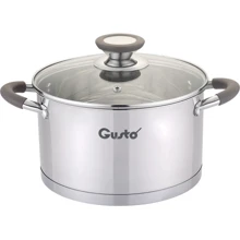 Кастрюля Gusto GT-1103-24 Level 24см 6.1л (90856): Тип Традиционная
