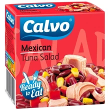 Салат Mexicana з тунцем TM Calvo (150 г) (WT3575): Вага нетто 150 г