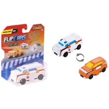 Машинка-трансформер Flip Cars 2 в 1 Скорая помощь и Внедорожник: Производитель Flip Cars