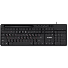 Клавіатура Sven KB-S302 Black: Підключення проводное