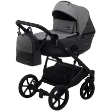 Коляска 2 в 1 Bair Kiwi ECO BK-21/15 серый / графит (680900): Тип коляски Универсальная коляска (2-в-1)