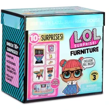 Игровой набор с куклой L.O.L. SURPRISE! серии "Furniture" S2 - КЛАСС УМНИЦЫ 570028: Возраст от 3 лет