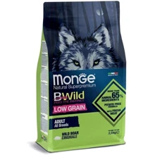 Сухой корм низкозерновой Monge Dog Bwild Low Grain для собак с мясом дикого кабана 2.5 кг (70011990): Тип Сухой корм