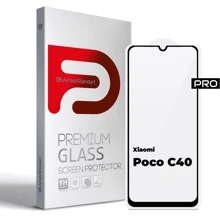Аксессуар для смартфона ArmorStandart Tempered Glass Pro Black for Xiaomi Redmi 10C / Poco C40 / Redmi 12C (ARM62124): Совместимость Xiaomi Redmi 10C / Poco C40 / Redmi 12C