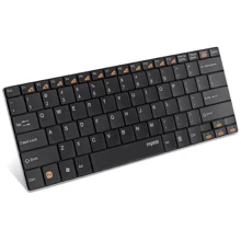 Клавіатура Rapoo E6300 bluetooth Black: Підключення бездротове