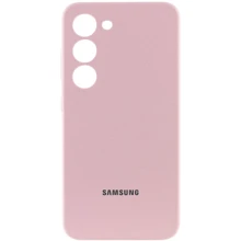 Чехол для телефонов Lakshmi Premium Silicone Case with Logo Full Camera Pink Sand for Samsung S911 Galaxy S23: Совместимость Samsung S911 Galaxy S23