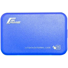 Аксессуар для накопителя Frime SSD/HDD 2.5" USB3.0 Blue SATA (FHE72.25U30): Тип аксессуара Внешний карман