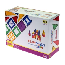Конструктор Playmags магнитный набор 150 эл. (PM156): Количество деталей, шт. 150