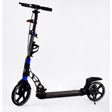 Двухколесный самокат Best Scooter Black-Blue (116718): Количество колес 2