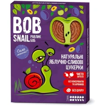 Равлик Боб Цукерки Яблуко-слива 120г (4820162520378): Тип Цукерки