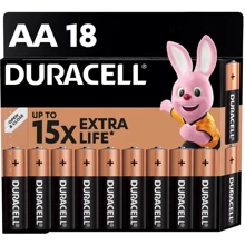 Лужні батарейки Duracell AA MN1500 LR06 18 шт (5000394107519 / 5006192): undefined undefined