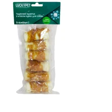 Трубочка Lucky Pet Рулетик №2 мясо курицы 5-6 см 6шт (551375): Производитель Lucky Pet