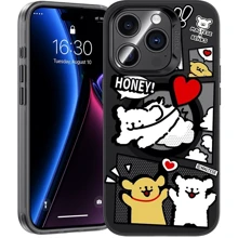 Чехол для iPhone Benks Honey Puppies MagSafe for iPhone 15 Pro Max: Цвет рисунок