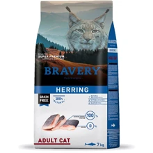 Сухий корм Bravery Herring Adult Cat з оселедцем 2 кг (0678 BR HERR _2KG): Тип Сухий корм