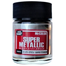 Краска Gunze Sangyo металлик Mr. Color Super Metallic титан 18 мл (SM005): Производитель GUNZE SANGYO