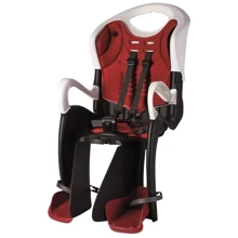 Bellelli Tiger Сlamp (на багажник) до 22кг, черно-белое с красной подкладкой (SAD-25-A4): Анатомическая выемка Есть