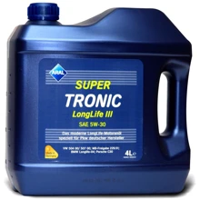 Моторне масло ARAL SuperTronic Longlife III 5W-30 4л: Тип синтетичне