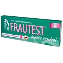 Тест-смужка для визначення вагітності Frautest double-control №2 (4260476160059): undefined undefined